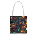 Whimsical Book Forest Tote Bag
